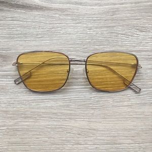 Urban Outfitters yellow glasses